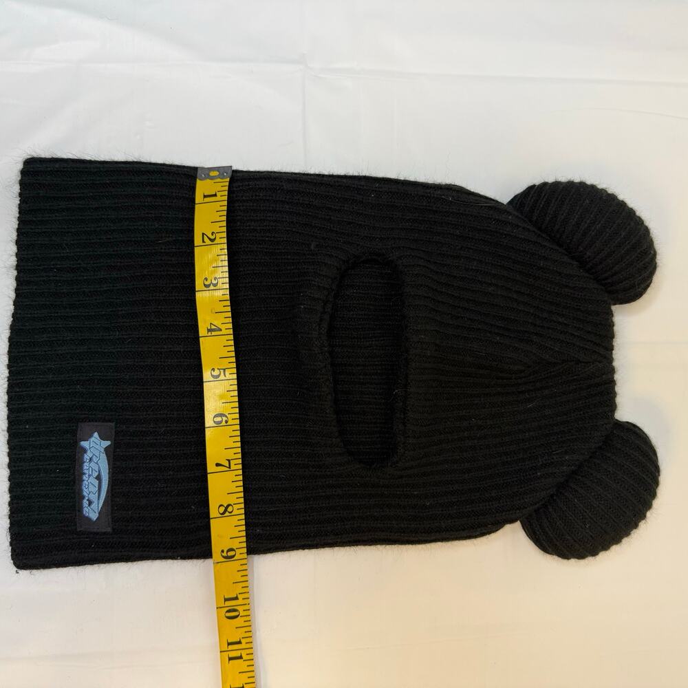 Dream Come True Black Knit Balaclava with Bear Ears - Picture 4 of 5